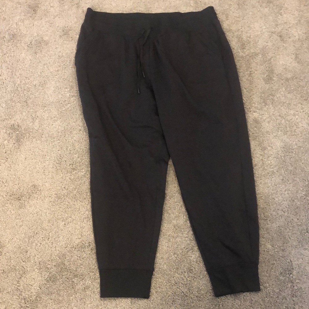 Black joggers
